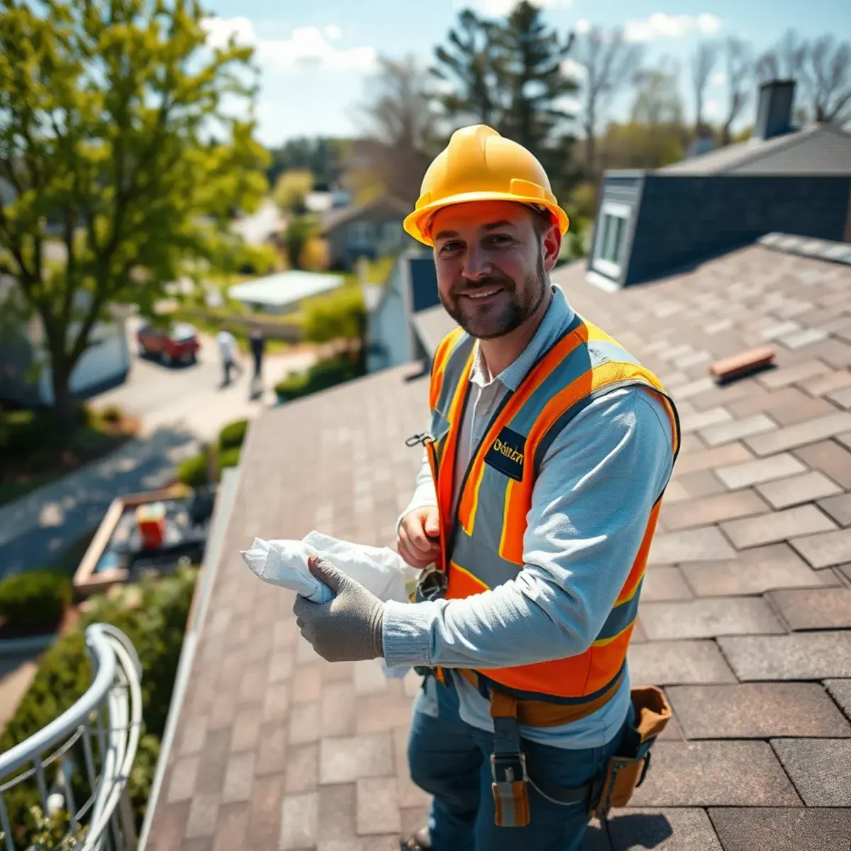 Roof replacement project near Sag Harbor, NY