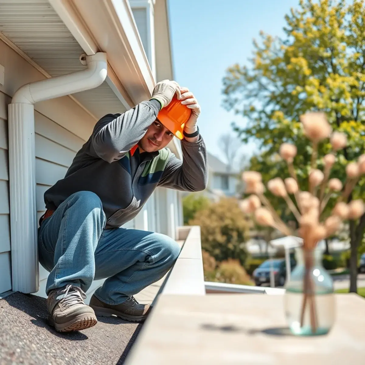 Gutter protection and roof drainage work near Shirley, NY