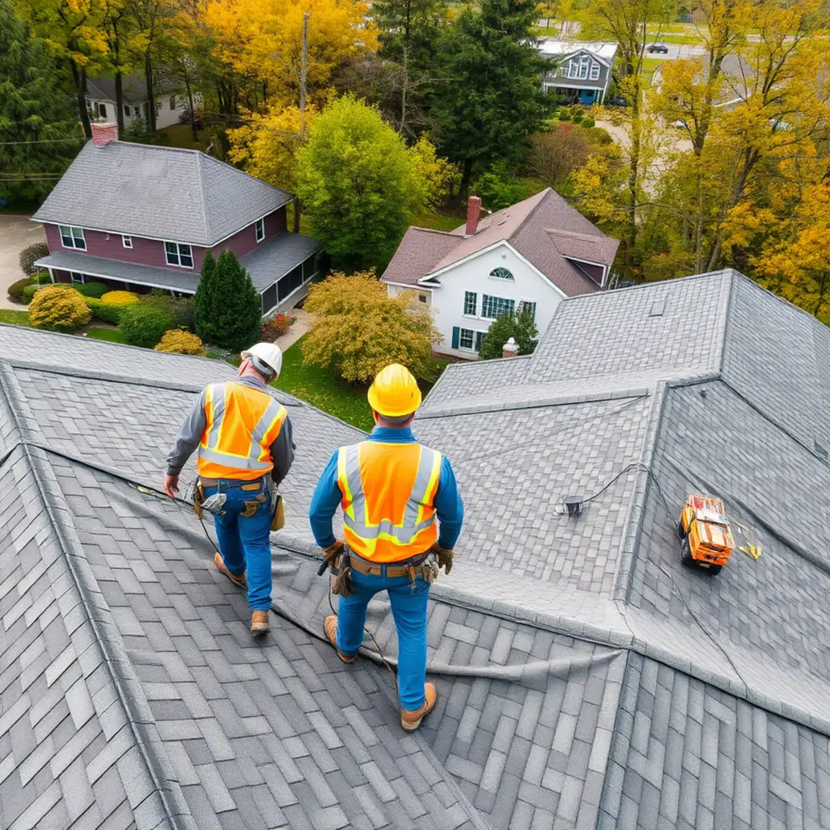 Roof replacement project near Steuben County, NY