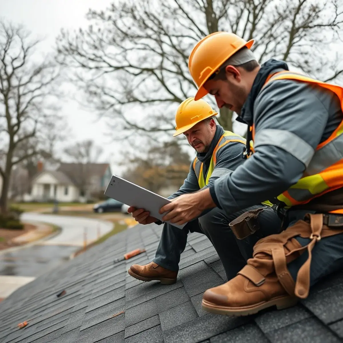 Storm damage roof repair near Stony Brook, NY