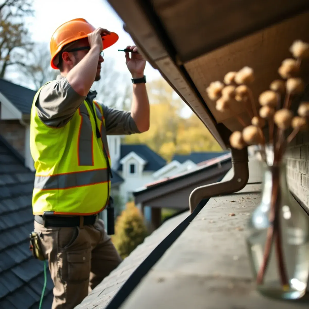 Gutter protection and roof drainage work near Tarrytown, NY