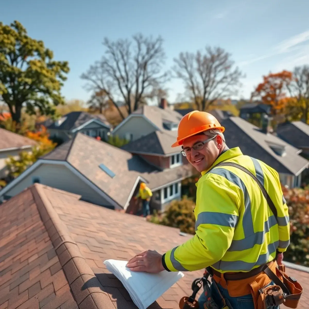 Roof replacement project near The Bronx, NY