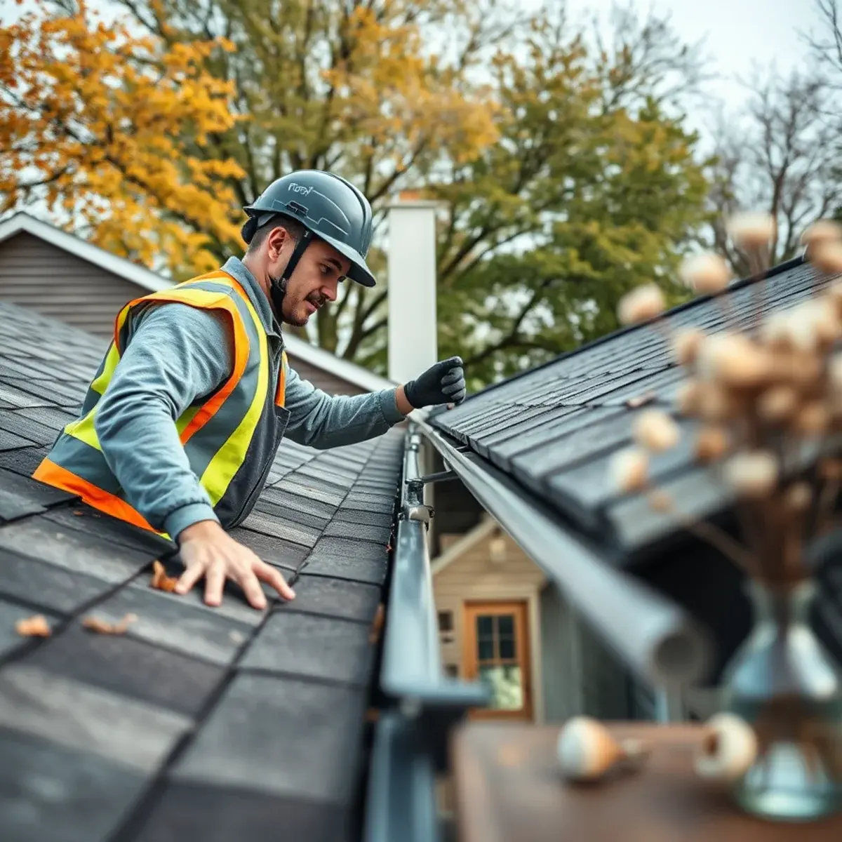 Gutter protection and roof drainage work near The Bronx, NY