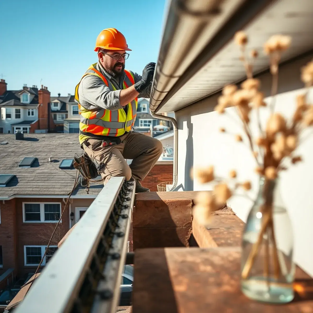 Gutter protection and roof drainage work near Tompkinsville, NY