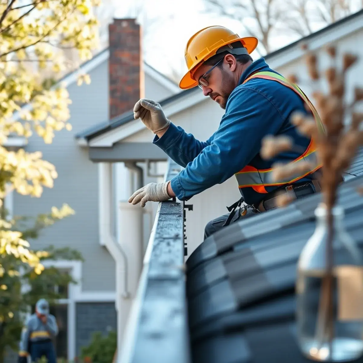 Gutter protection and roof drainage work near Tuckahoe, NY