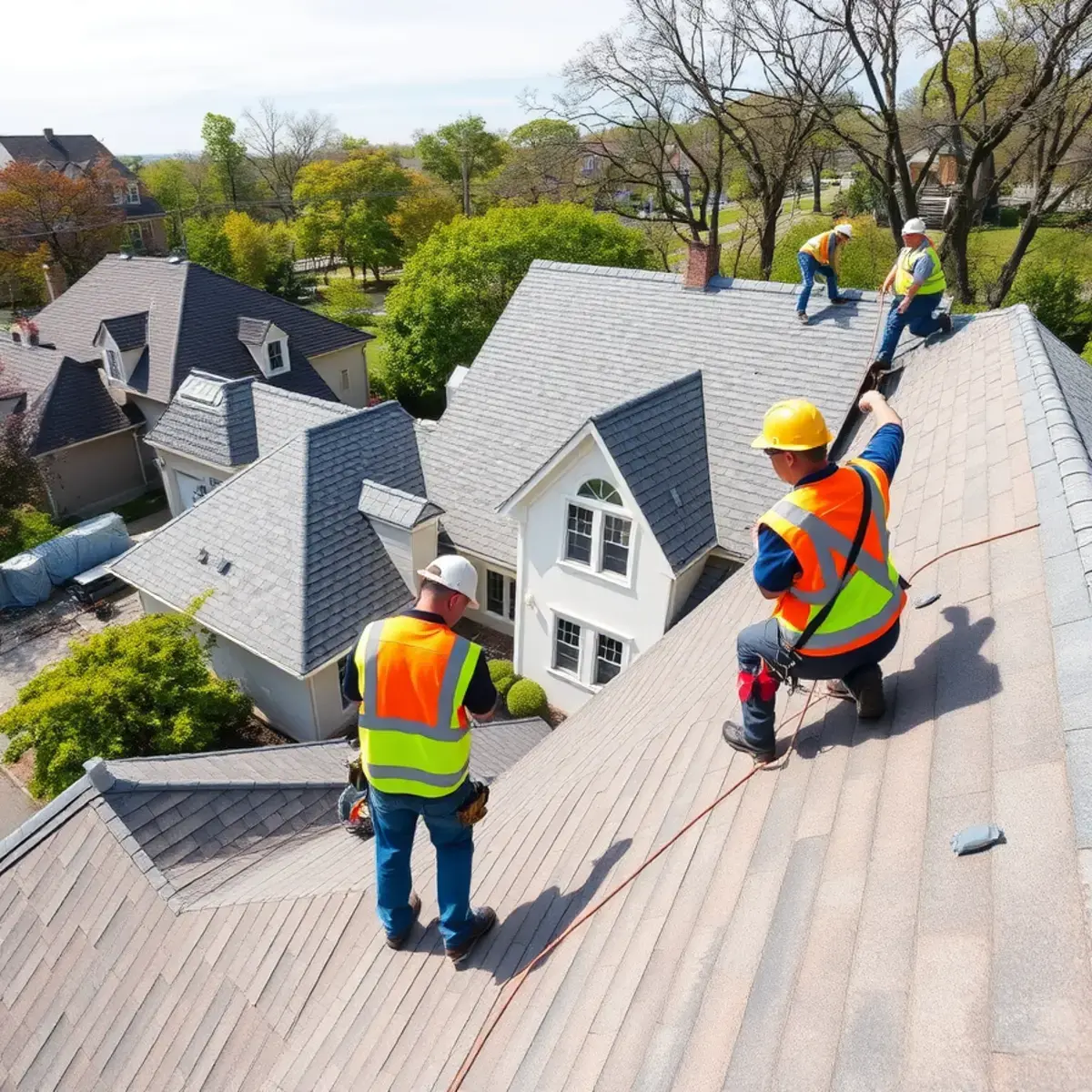 Roof replacement project near Valhalla, NY