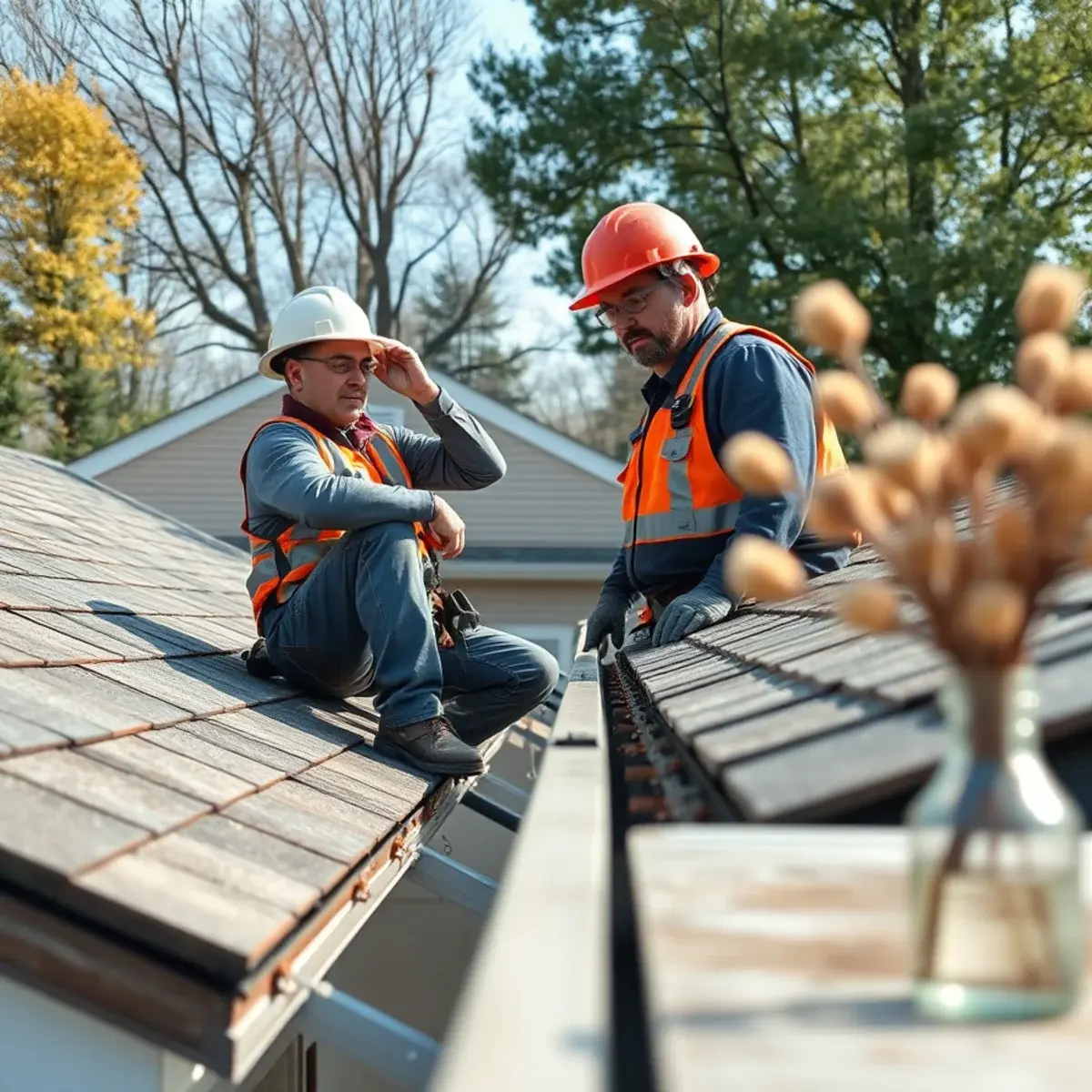 Gutter protection and roof drainage work near Wappingers Falls, NY