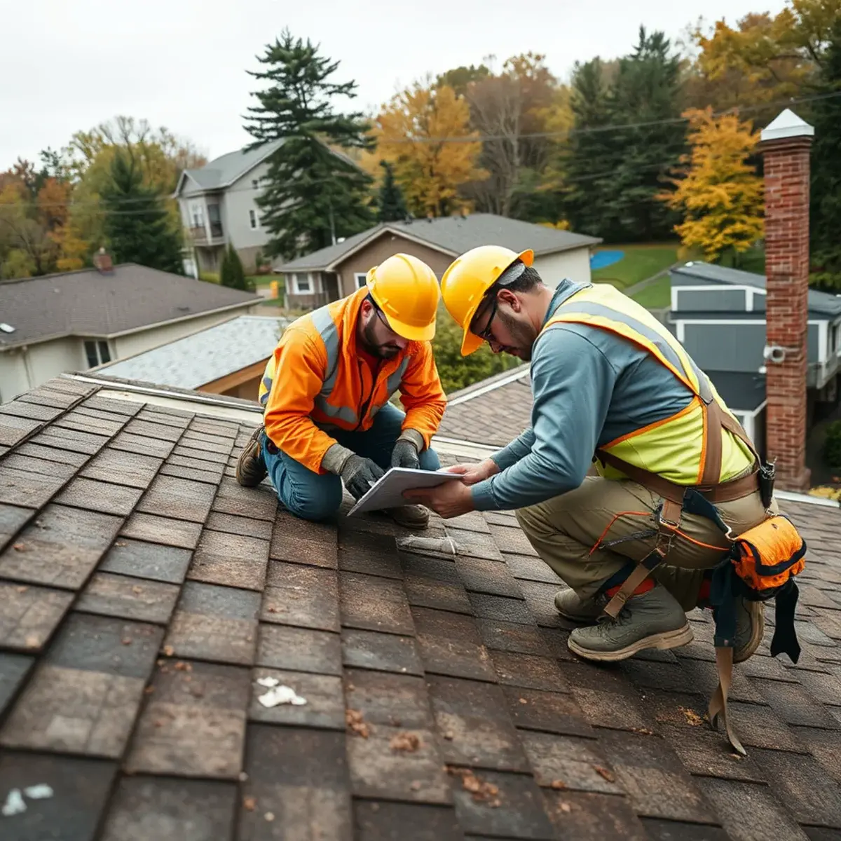 Storm damage roof repair near Washingtonville, NY