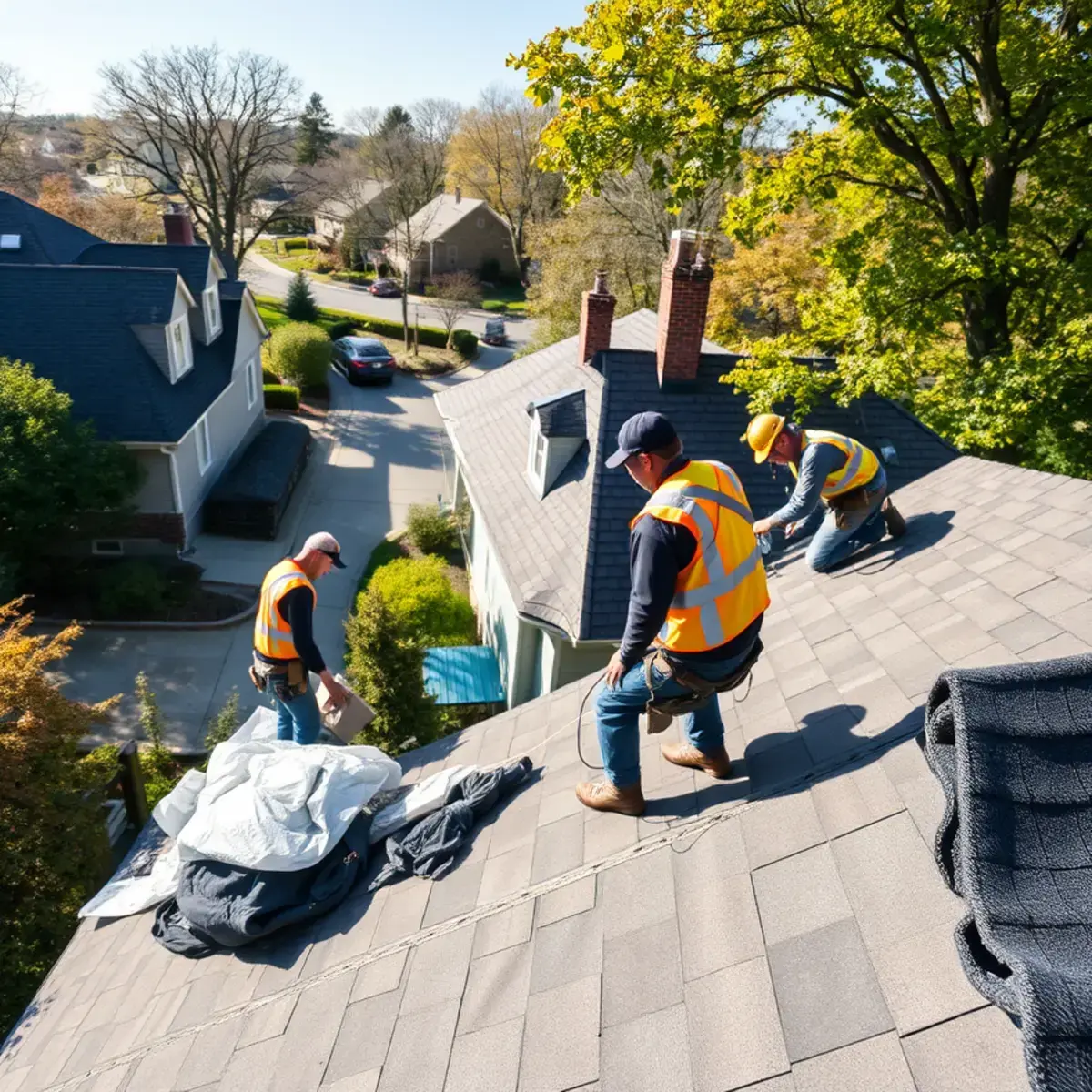 Roof replacement project near Westchester County, NY