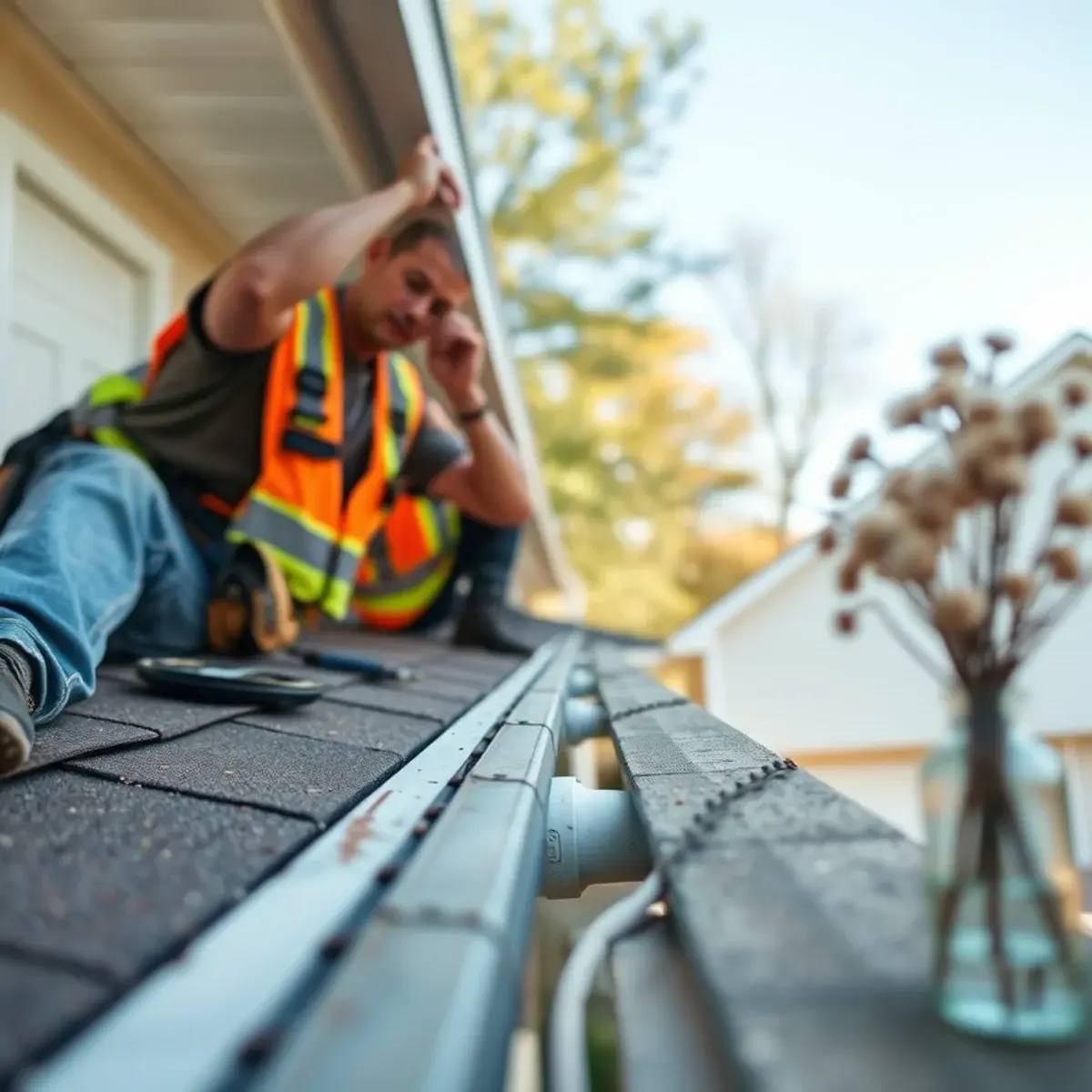 Gutter protection and roof drainage work near Wyoming County, NY
