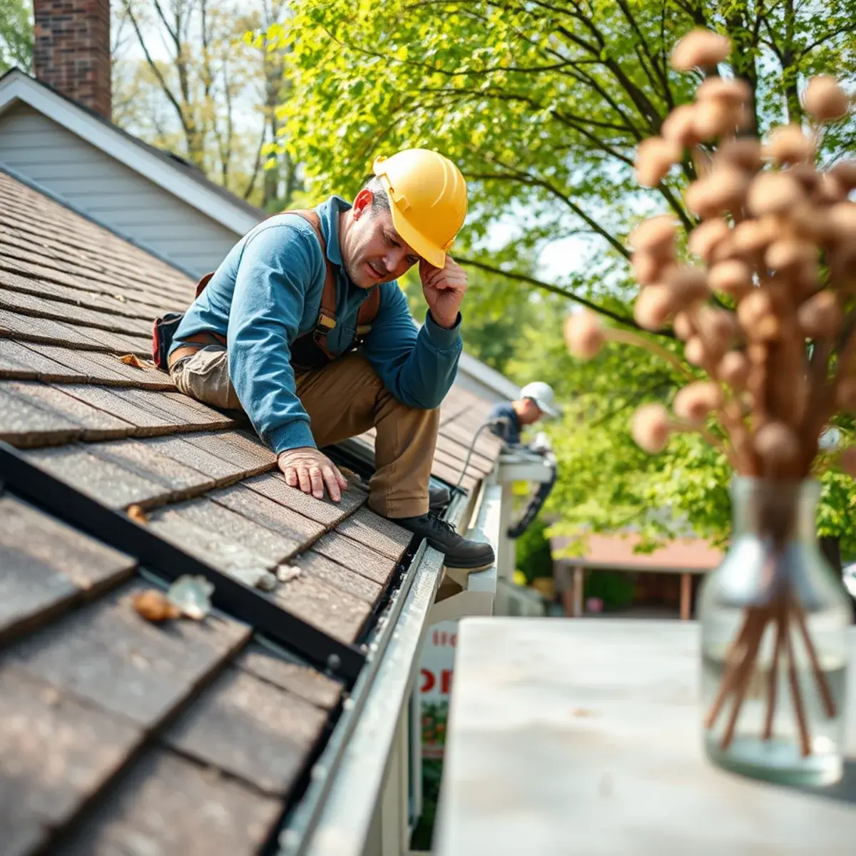 Gutter protection and roof drainage work near Yorktown Heights, NY
